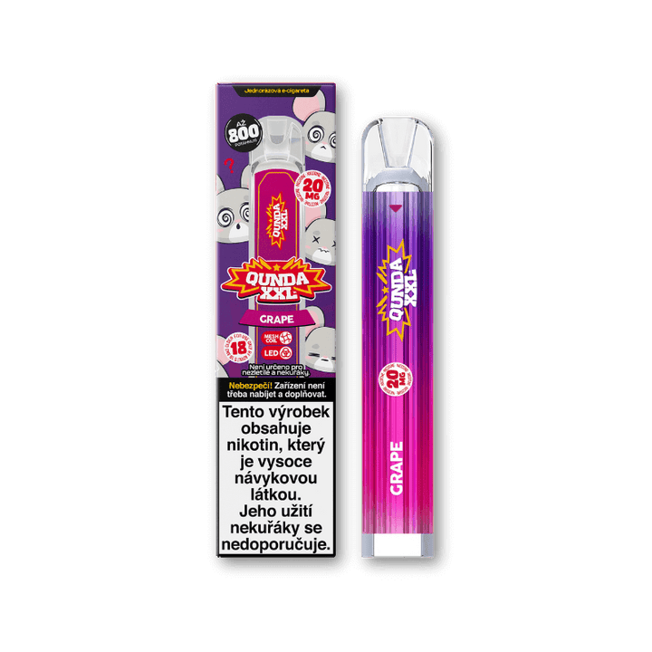 Qunda XXL Grape - Nicotine Vape